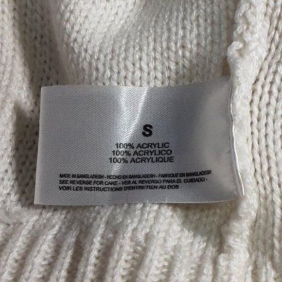 ❄️ S | Gloria Vanderbilt | V-Neck Knitted Frog-Fastener Sweater - Picture 5 of 6